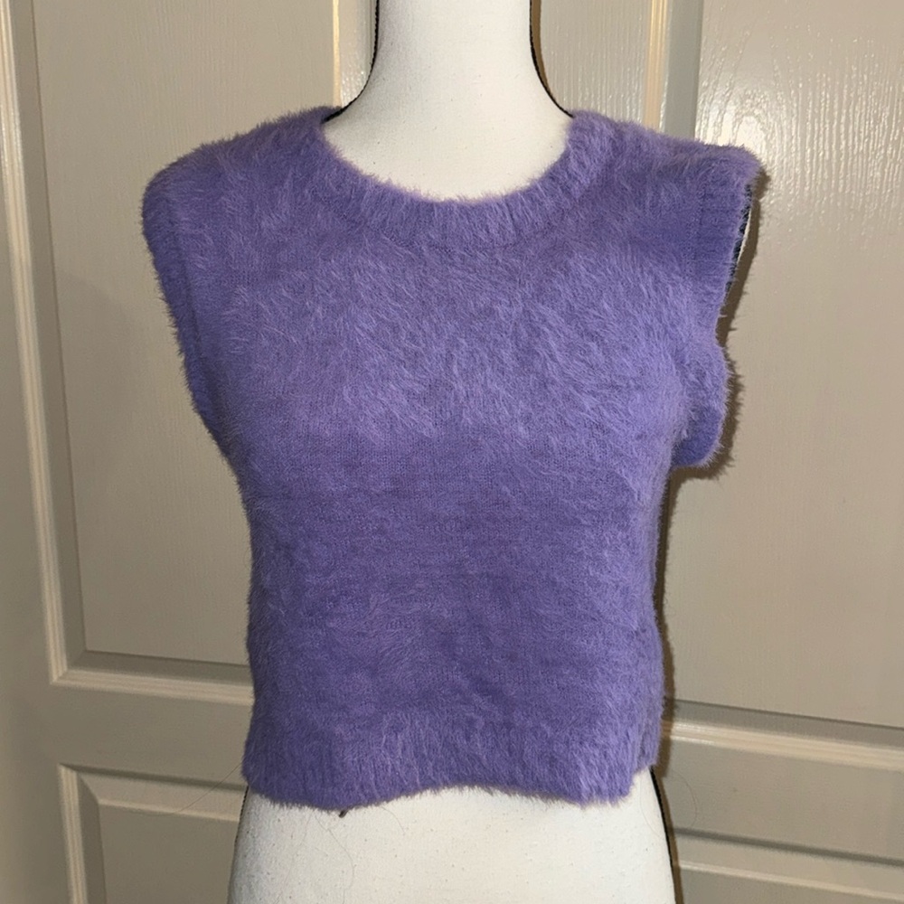 NORDSTROM - BP. Purple Sweater Vest - Size Medium